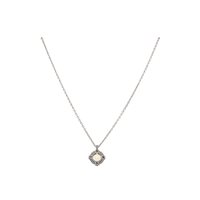 Collier Zancan Homme Eternity Titanium in Titane Diamante ETC205G